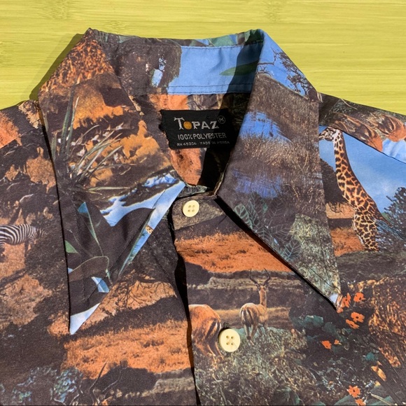 Vintage Versace-esque Print Shirt - Picture 2 of 5